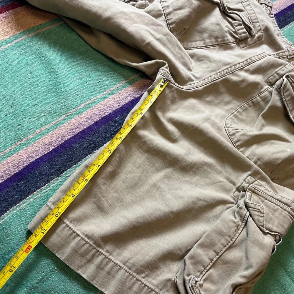 Cargo Supply Shorts Mens 32 Tan Khaki Cotton Utility Gorpcore Workwear Skater